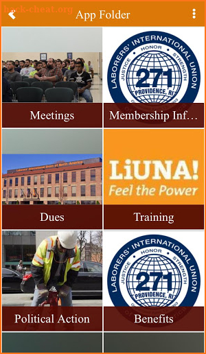 LiUNA Local 271 screenshot