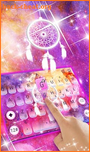 Live 3D Dream Catcher Keyboard Theme screenshot