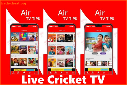 Live Airtel TV HD Channels Tip screenshot