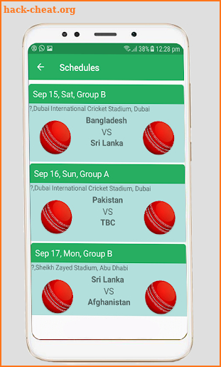 Live Asia Cup Match screenshot