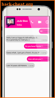 Live Chat JoJo Siwa screenshot