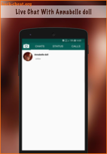 Live Chat With Annabelle doll - Prank screenshot