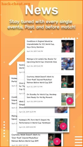 Live Cricket Matches - Cricket Score screenshot