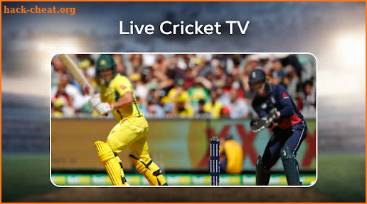 Live Cricket TV - HD Cricket screenshot