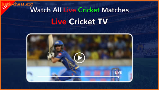 Live Cricket TV HD Streaming screenshot