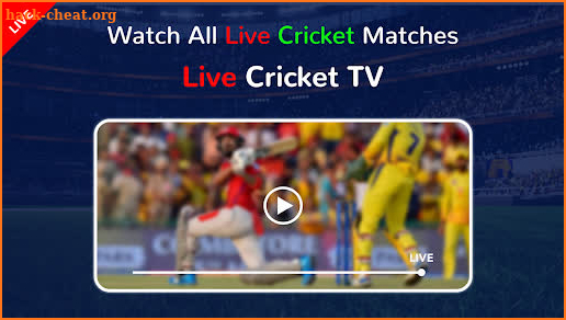 Live Cricket TV HD Streaming screenshot