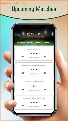 Live Cricket Tv-Matches 2020 Info screenshot