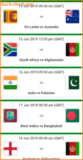 Live Cricket Tv World Cup screenshot