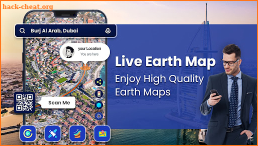 Live Earth Map - World Map 3D screenshot