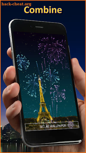 Live Fireworks Wallpaper screenshot