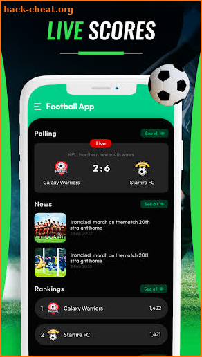 Live football: Live Soccer screenshot