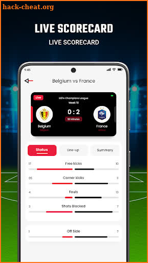 Live Football Score Soccer screenshot