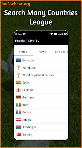 Live Football TV screenshot