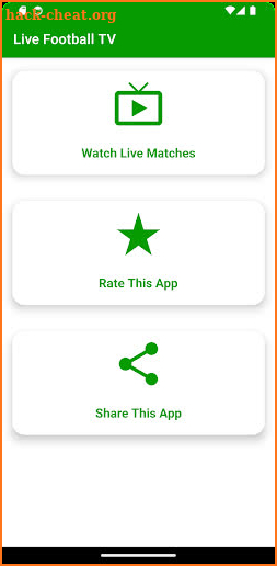 Live Football TV App screenshot