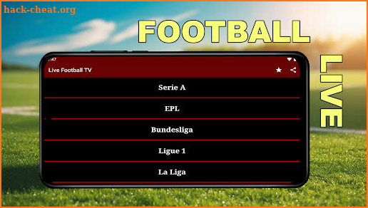 Live Football TV HD screenshot