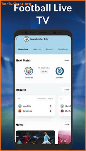 Live Football TV HD Streaming screenshot