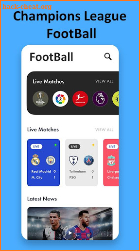 Live Football TV HD Streaming screenshot