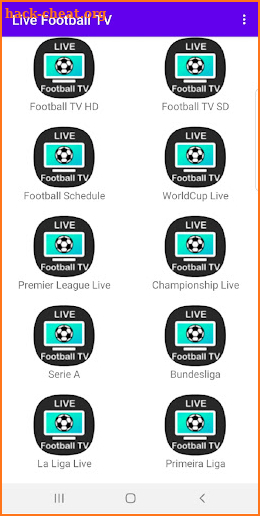 Live Football TV Streaming screenshot