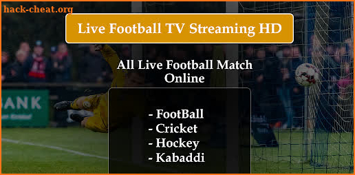 Live Football TV Streaming HD screenshot