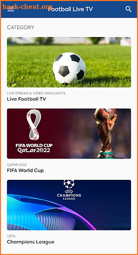 Live Football TV Streaming HD screenshot