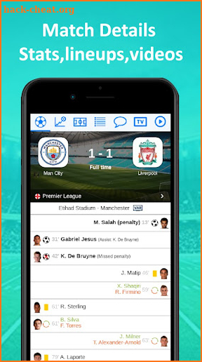 Live Football TV Streaming HD screenshot