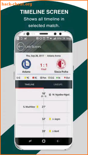 Live Football TV Streaming Updates screenshot