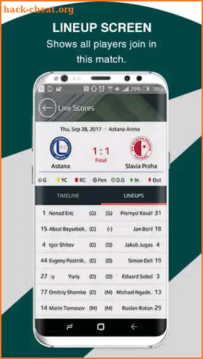 Live Football TV Streaming Updates screenshot