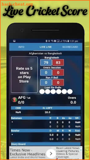 Live HD Cricket TV - HD TV screenshot