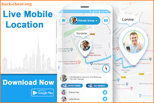 Live Mobile Location- Mobile Tracker screenshot
