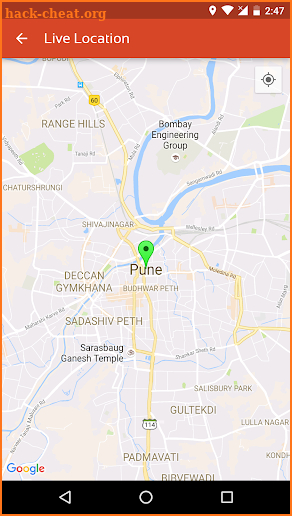 Live Mobile Location Tracker screenshot