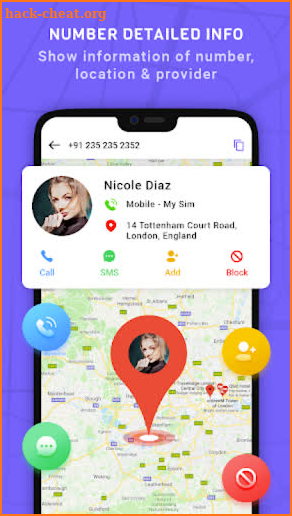 Live Mobile Locator Caller ID screenshot