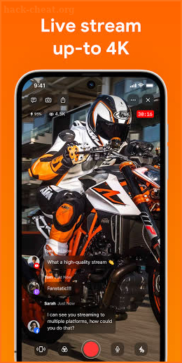 Live Now - Screen Recorder & Live Stream screenshot