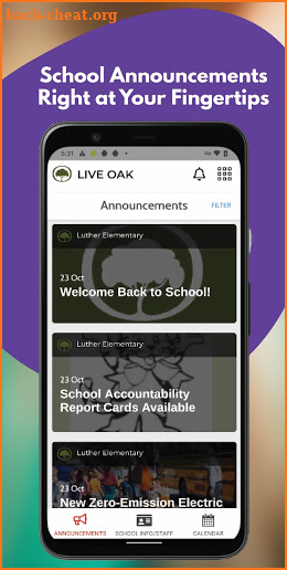 Live Oak Unified School District screenshot