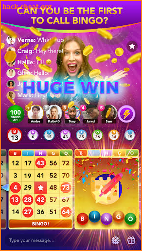 Live Play Bingo - Bingo with real live video hosts screenshot