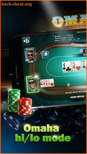 Live Poker Tables–Texas holdem and Omaha screenshot