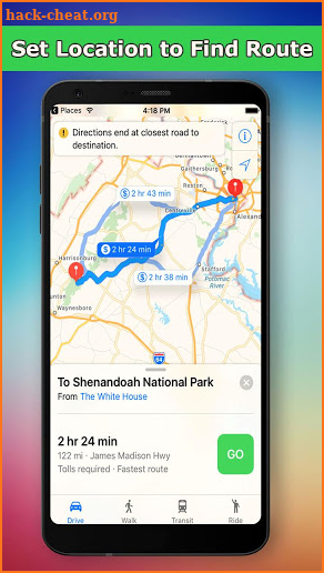 Live Satellite View GPS Map Travel Navigation screenshot