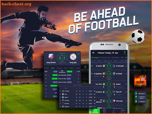 Live Score : Free Live Football Scores screenshot