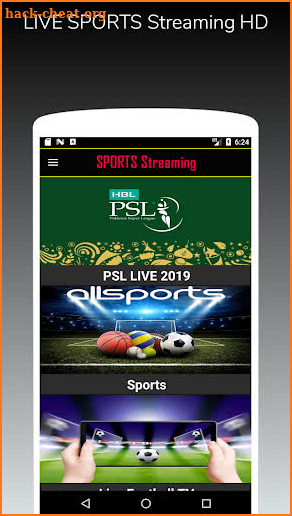 Live Sports Streaming HD screenshot