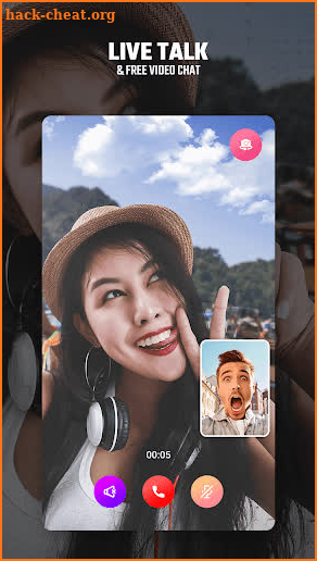 Live Talk - free video call with Strangers Girls screenshot