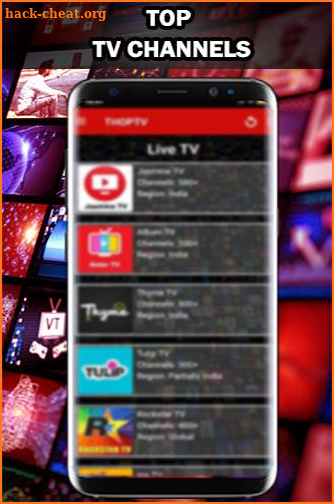 Live Thop TV Guide – Free Tricks 2020 screenshot