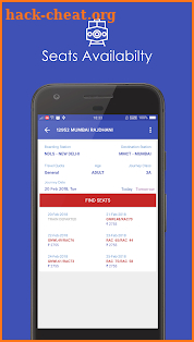 Live Train Status PNR IRCTC Ticket Booking screenshot