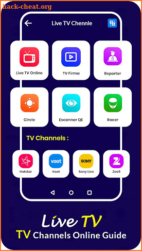 Live TV All Channels Free With Guide screenshot