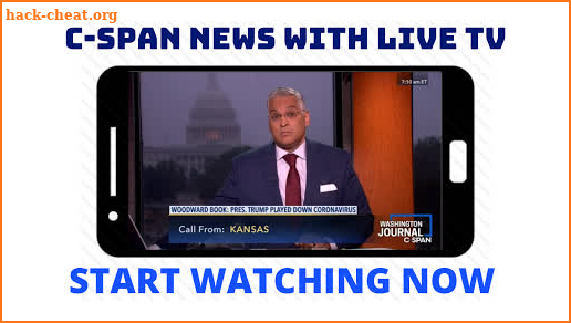 LIVE TV APP FOR C-SPAN NEWS LIVE FREE 2020 screenshot