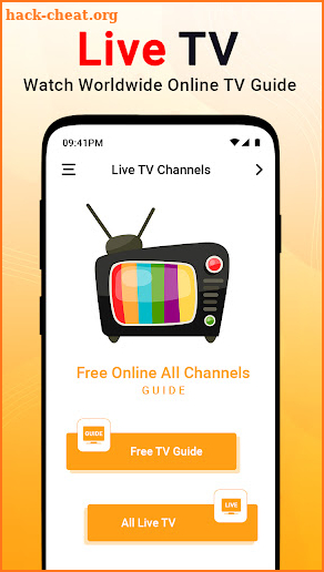 Live TV Guide screenshot