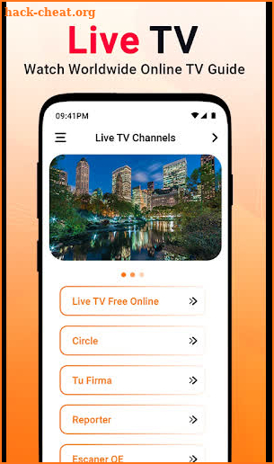 Live TV Guide screenshot