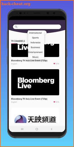 Live TV Streaming Online screenshot