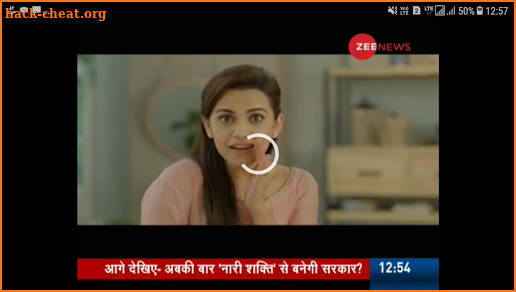 Live Tv Zee News channel screenshot