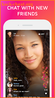 Live Video Chat – CURLY screenshot