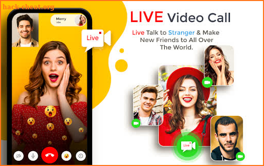 Live Video Talk : Video Call With Random People screenshot