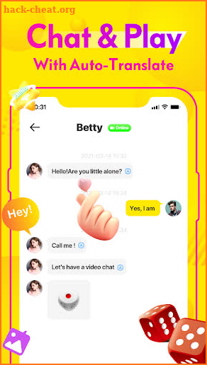 Live Video Tango Chat & Random Video Chat-Kakao screenshot